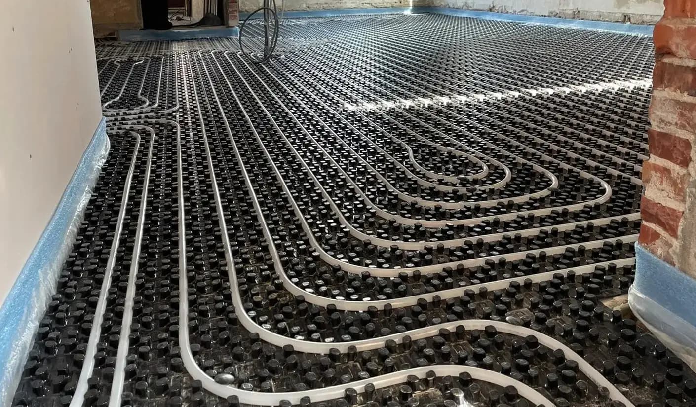 Vloerverwarming installatie in Amsterdam